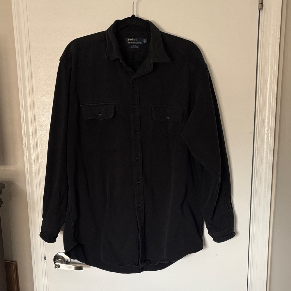 Ralph Lauren Dark Gray Button Up